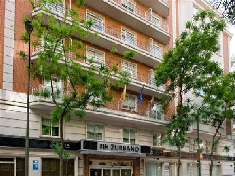 NH Madrid Zurbano Hotel Exterior foto